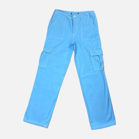 Blue Cargo Pants - Picture 4 of 4